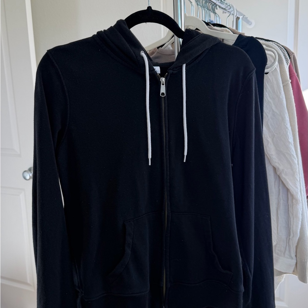 Old Navy Black Hoodie Jacket